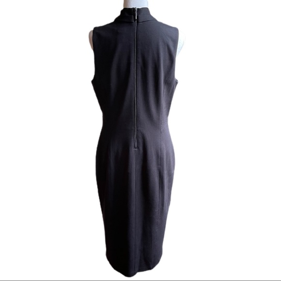 White House Black Market Mock Neck Sheath Dress 10 - Picture 11 of 16